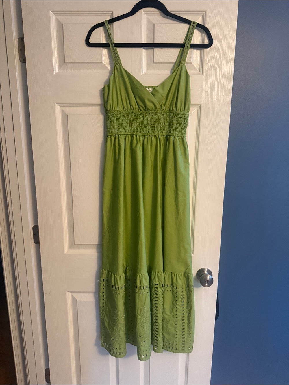 Calypso St. Barth Lime Green Maxi Dress